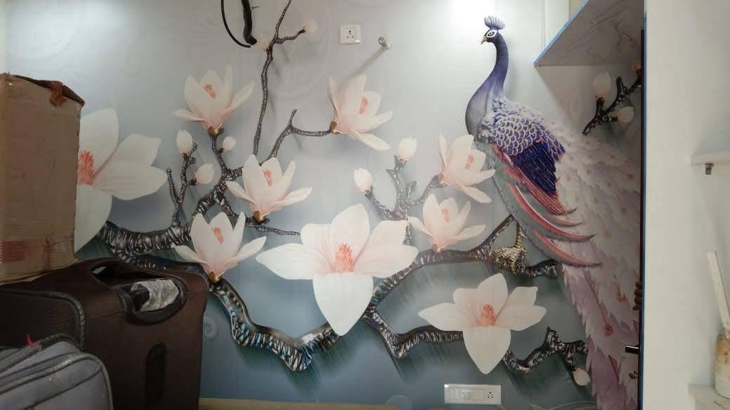 Modern living room design by interior designers in Telangana