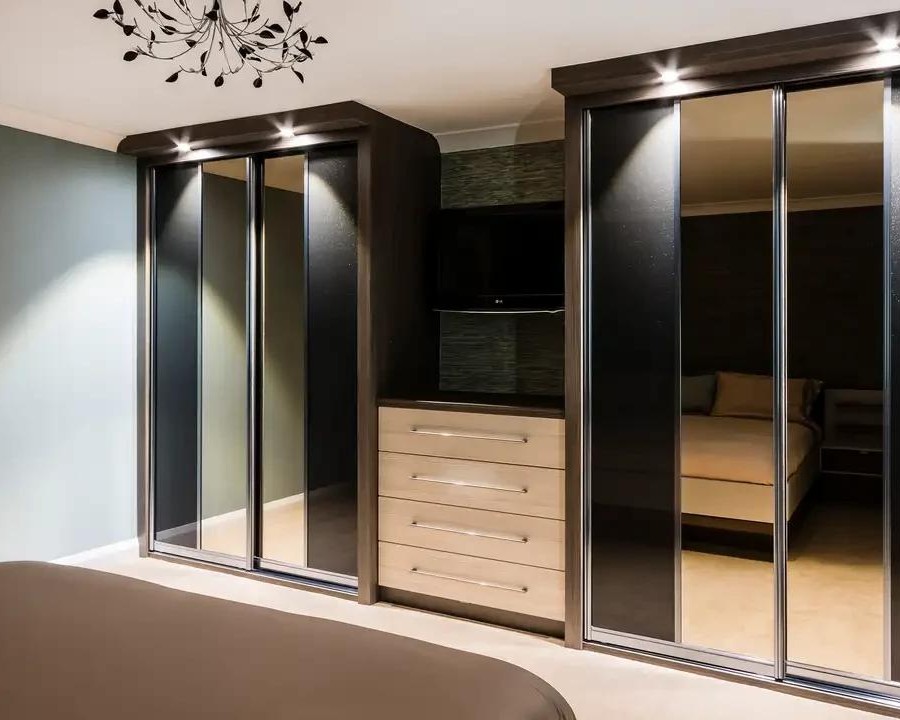 Luxury bedroom setup by best interior designers in Khammam