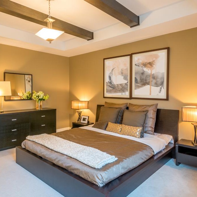 Luxury bedroom setup by interior designers in Warangal