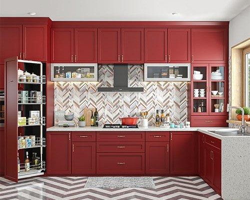 Modular kitchen design by best interior designers in Hyderabad 