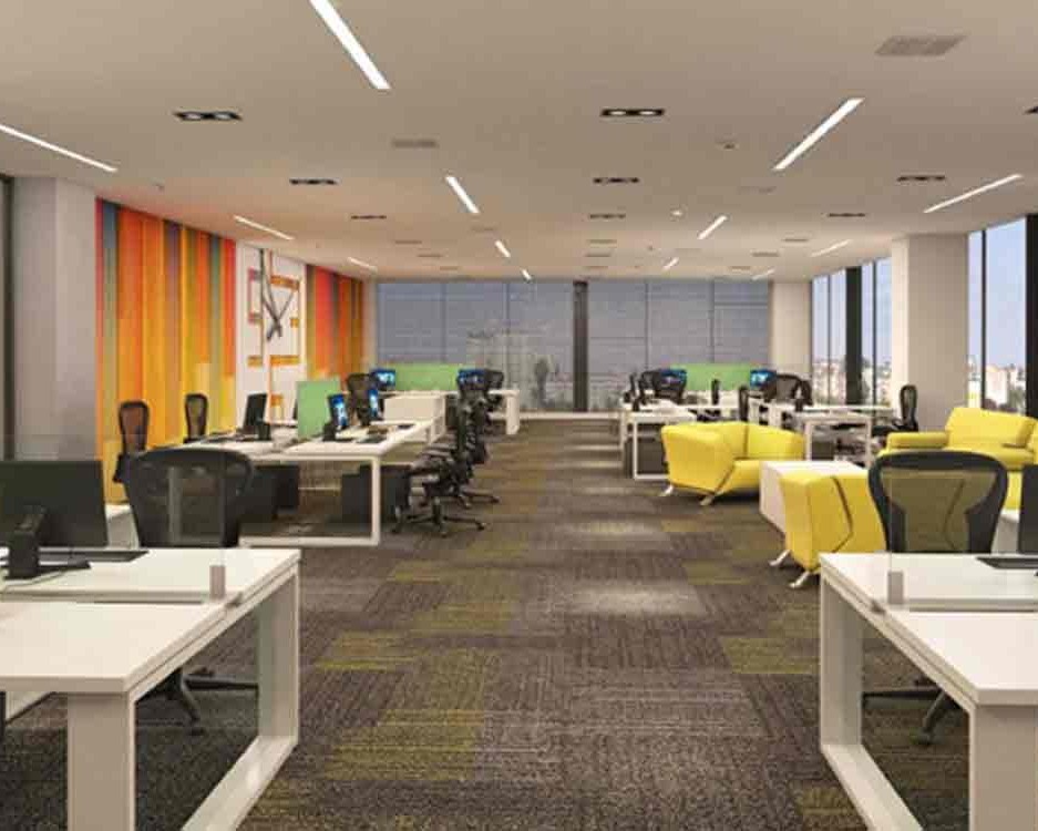 Corporate office interiors by best interior designers in Hyderabad